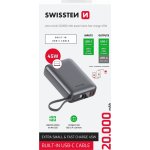 Swissten 20000 mAh stříbrná – Sleviste.cz