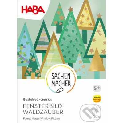 Haba Kreatívna sada Okenný obrázok Lesné kúzlo – Hledejceny.cz