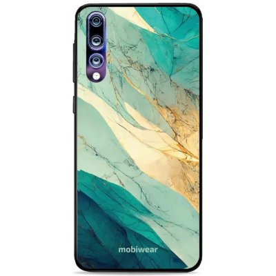 Pouzdro Mobiwear Glossy Huawei P20 Pro - G024G - Zlatavý a zelenkavý mramor – Zboží Mobilmania