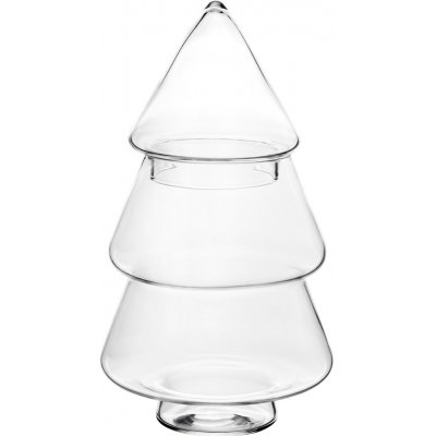 Springos CA1458 SKLENĚNÁ NÁDOBA "STROMEČEK" 13 X 25 CM – Hledejceny.cz