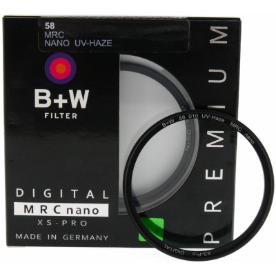 B+W UV MRC Nano XS-PRO 58mm – Hledejceny.cz