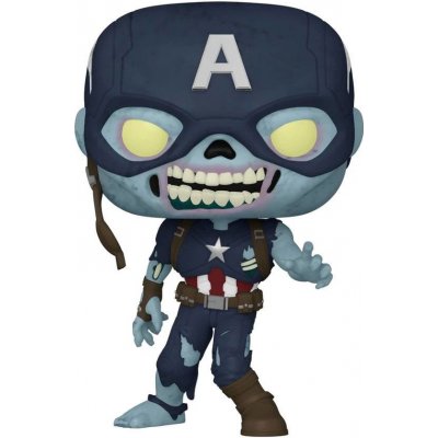 Funko Pop! What if…? Zombie Captain America Bobble-head Exclusive
