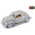 Bburago Volkswagen Käfer Beetle 1955 stříbrná 1:18 – Hledejceny.cz