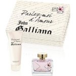 John Galliano Parlez Moi d'Amour EDP 50 ml + tělové mléko 125 ml dárková sada – Hledejceny.cz