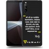 Pouzdro a kryt na mobilní telefon Sony Pouzdro Picasee silikonové Sony Xperia 10 III - Kazma - SVĚT PATŘÍ TĚM, CO SE NEPOSEROU černé