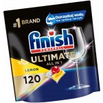 Finish Ultimate All in 1 Lemon Sparkle kapsle do myčky nádobí 120 ks – Zboží Dáma