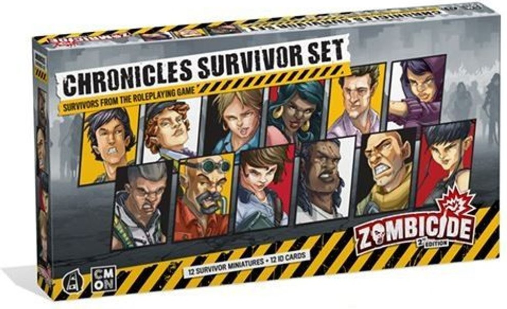 CMON Zombicide Chronicles Survivor Set