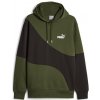 Pánská mikina PUMA POWER CAT HOODIE FL 674099-31 GREEN