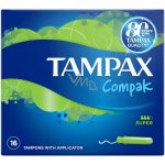 Tampax Compak Super Plus dámské tampony s aplikátorem 16 ks – Zboží Dáma