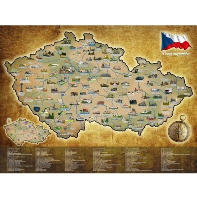 Stírací mapa České republiky – Hledejceny.cz