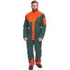 Pracovní oděv Cerva Komplet PLUTO SET bunda a kalhoty s laclem protipořezový 0312003110050 Zelená