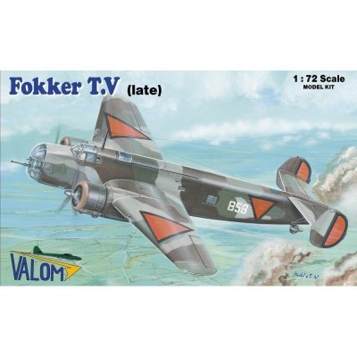 Valom Fokker T.V late 72102 1:72