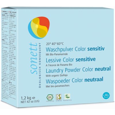 Sonett prášek na praní color sensitiv 1,2 kg – Zbozi.Blesk.cz