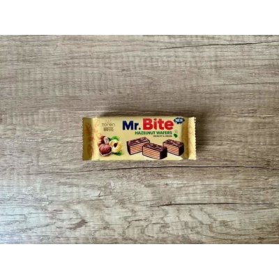 Mr. Bite Celomáčená oříšková oplatka 38 g – Zboží Mobilmania