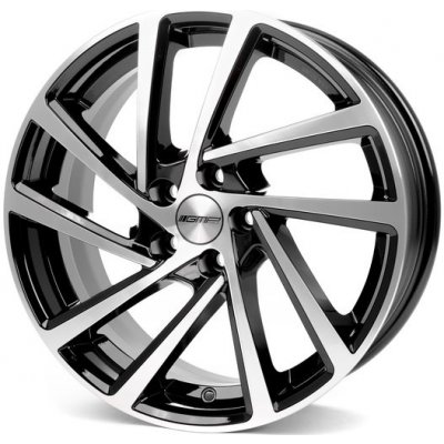 GMP WONDER 7x17 5x112 ET45 black diamond – Hledejceny.cz