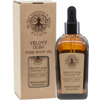 Natava tělový olej Makadamie 100 ml – Sleviste.cz
