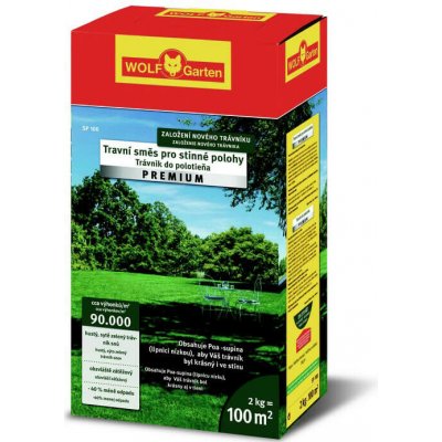 WOLF-Garten SP 100 SUPRA Premium trávníkové osivo 100 m2 – Hledejceny.cz