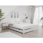 Textilomanie Ikaros Double bílá s laťkovým roštem s matarcí Somnia 17 cm – Hledejceny.cz