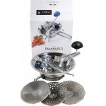 Cookcase art.190 Ruční nerezový pasírovač, 3 vyměnitelné sítka, 24cm – Hledejceny.cz