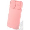 Pouzdro a kryt na mobilní telefon Apple Pouzdro 1Mcz CamShield Soft ochranné Apple iPhone 14 světle růžové