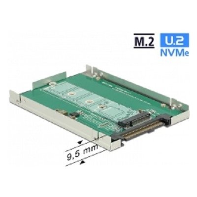 Delock 2.5” Převodník U.2 SFF-8639 > M.2 NGFF NVMe Key M - 62710 – Zbozi.Blesk.cz