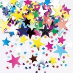 Konfety hvězdy metalické 14 g Amscan – Zbozi.Blesk.cz