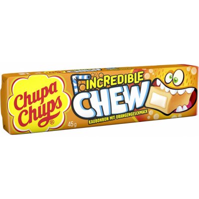 Chupa Chups Incredible Chew Orange 45 g – Zboží Mobilmania
