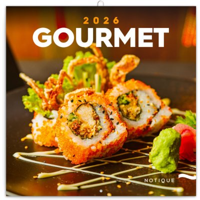 NOTIQUE Poznámkový Gourmet 30 x 30 cm 2026 – Zboží Dáma