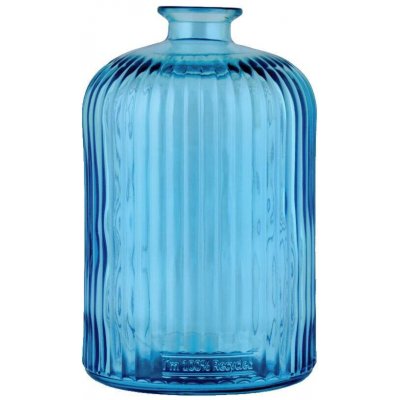 Láhev|váza, pr.15x23cm|2,8L, sv. modrá|Vidrios San Miguel|Recycled Glass – Hledejceny.cz