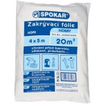 Spokar 8300053200 - Zakrývací fólie 4 x 5 m, LDPE 40µ EXTRA – Hledejceny.cz