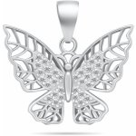 Brilio Silver Okouzlující stříbrný přívěsek Motýl PT34W – Sleviste.cz
