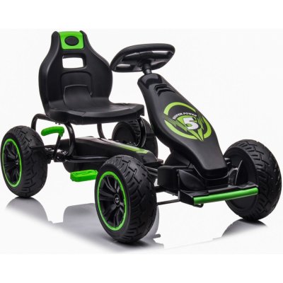 Mamido Dětská šlapací motokára G18 zelená – Zboží Dáma