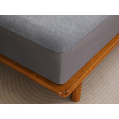 Xpose Froté chránič matrace Exclusive šedý 200x200 – Sleviste.cz