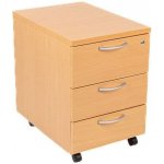 Manutan Expert 60 x 42 x 59 cm 3 zásuvky buk – Hledejceny.cz