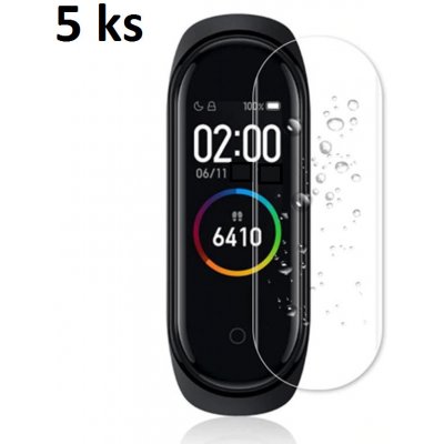 5ks Ochranná fólie pro Xiaomi Mi Band 4 (výprodej) MBSCZ-4F-5KSV – Zboží Živě
