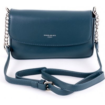 David Jones malá paví modrá crossbody kabelka CM6262A – Zboží Mobilmania