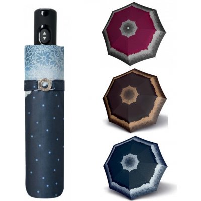 Doppler Magic Carbonsteel Apart dámský deštník vínový – Zboží Mobilmania