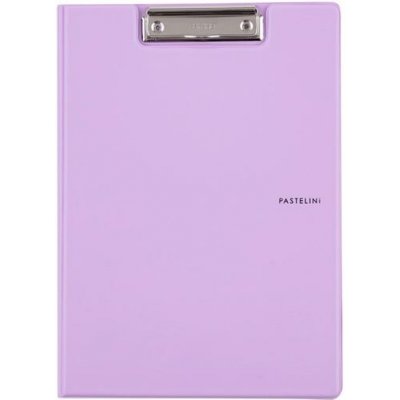Pastelini A4 uzavíratelná psací podložka s klipem fialová – Sleviste.cz