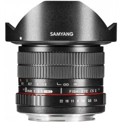 Samyang 8mm f/3.5 UMC Fisheye CS II Canon