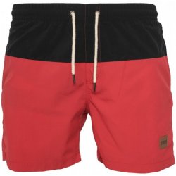 Block Swim Shorts blk/red