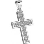 Nubis Stříbrný přívěšek kříž NB 4016 – Zboží Mobilmania