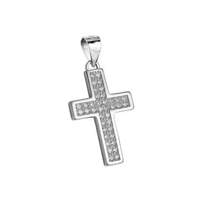 Nubis Stříbrný přívěšek kříž NB 4016 – Zboží Mobilmania