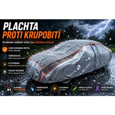 Mikel Autoplachta proti krupobití L 480x180x120cm 3135905 | Zboží Auto