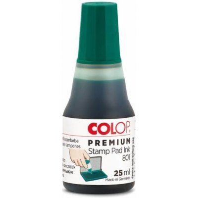 Colop Razítková barva 801 zelená 25 ml – Zboží Mobilmania