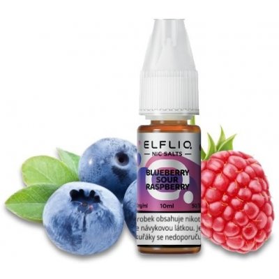 Elf LIQ Blueberry Sour Raspberry 10 ml 10 mg – Zboží Mobilmania