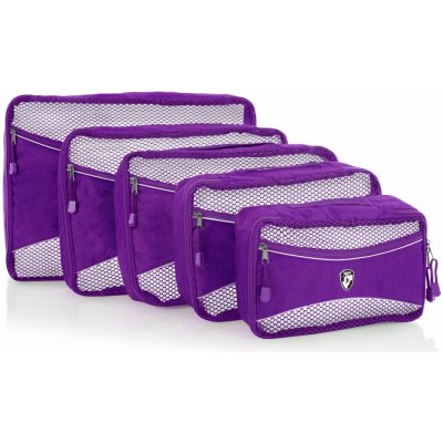 Heys Eco Packing Cube 5pc Set II Purple – Zboží Dáma