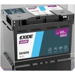 Exide Start-Stop AGM 12V 60Ah 680A EK600 | Zboží Auto