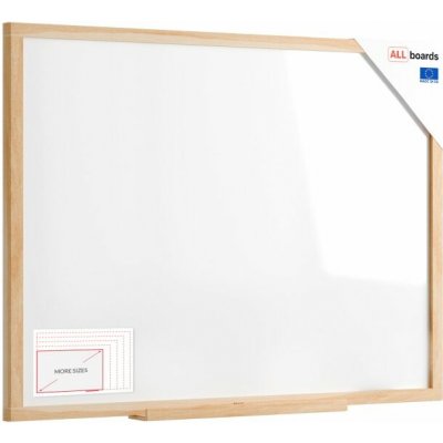 Allboards MP129BCH Magnetická stíratelná tabule 120 × 90 cm v bukovém rámu DESIGN – Hledejceny.cz