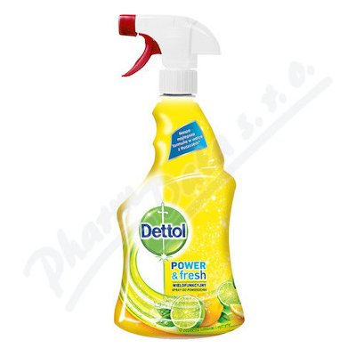 Dettol Power&Fresh antibakteriální sprej 500 ml – Hledejceny.cz