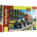 TREFL Lesní traktor 100 dílků – Hledejceny.cz